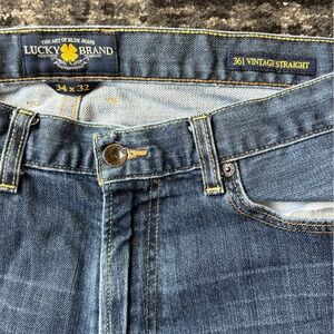 Lucky brand 34x32 361 Vintage straight jeans